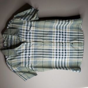 Dickies Cooling Temp-IQ Snap Buttondown Short Sleeve Shirt Small